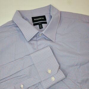 Bonobos Men's‎ Size 2XL Multicolor Long Sleeve Slim Fit Button Front Shirt